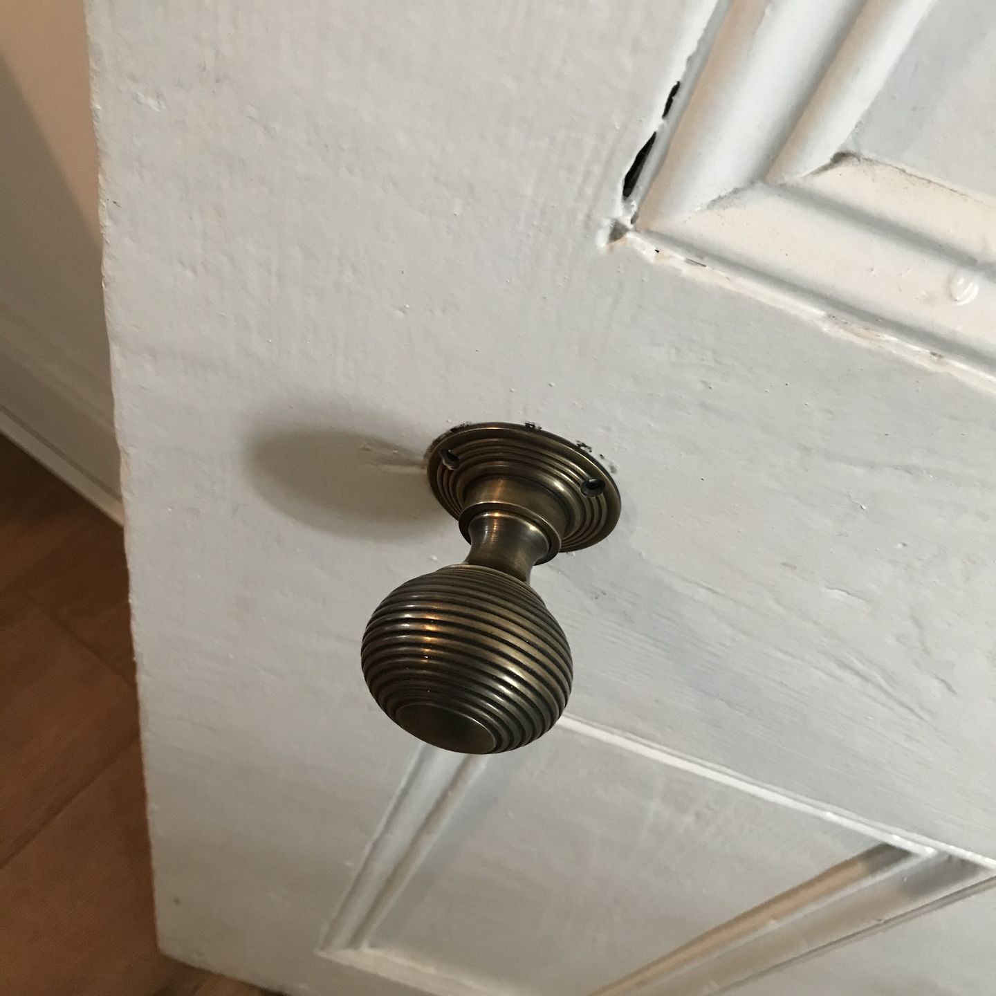 Customer photo review of Beehive Door Knobs