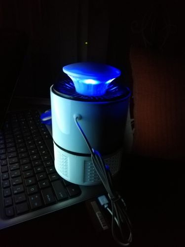 Customer photo review of Lampada killer UV led anti-zanzare