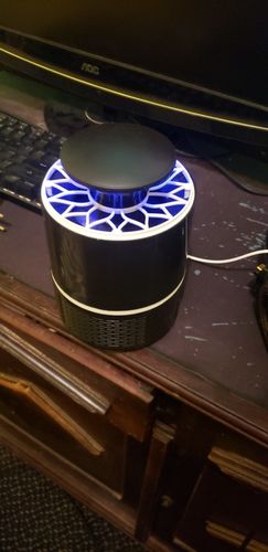 Customer photo review of MugSchok™ | De nummer 1 muggen lamp