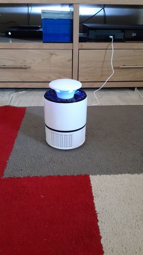 Customer photo review of MugSchok™ | De nummer 1 muggen lamp