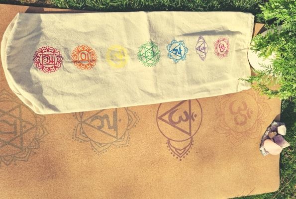 Customer photo review of Cotton Yoga Mat Bag