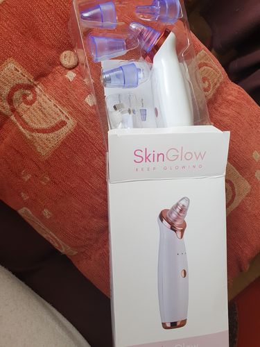 Customer photo review of SkinGlow Electric Cleanser - No More Blackheads