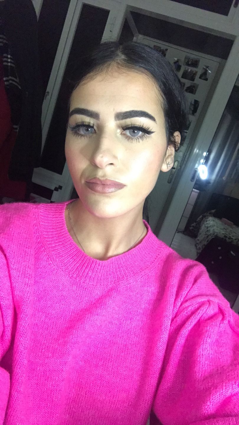 Customer photo review of Polar Light gray Prescription Colored Contact Lenses