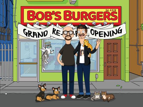 Customer photo review of Personalized Bob’s 🍔  Custom Portrait