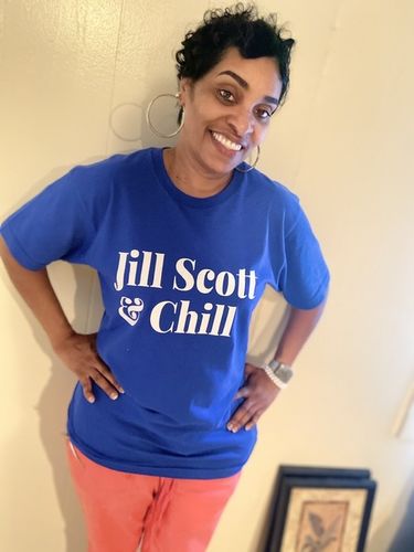 jill scott and chill t shirt