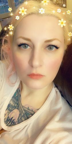 Customer photo review of Polar Light gray Prescription Colored Contact Lenses