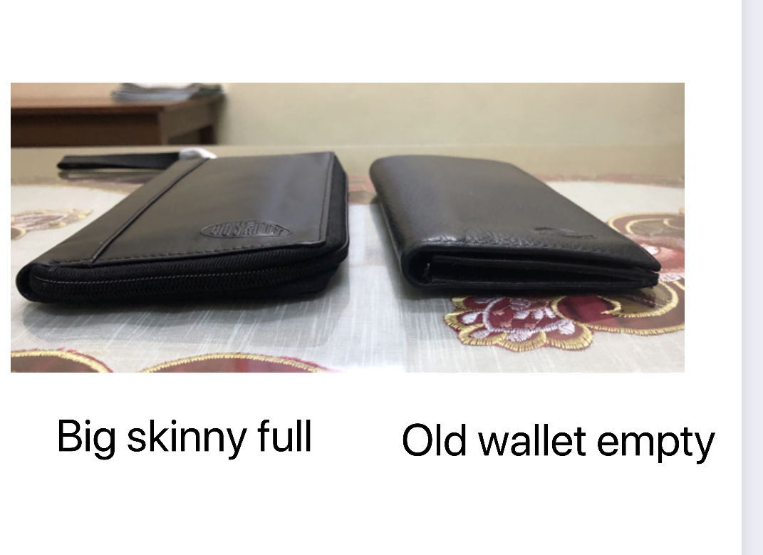 Customer photo review of Leather Panther Black