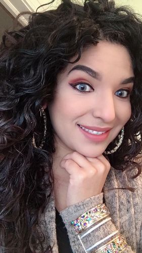 Customer photo review of Polar Light gray Prescription Colored Contact Lenses