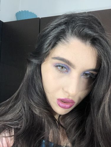 Customer photo review of Polar Light gray Prescription Colored Contact Lenses