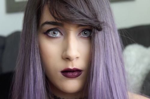 Customer photo review of Polar Light gray Prescription Colored Contact Lenses