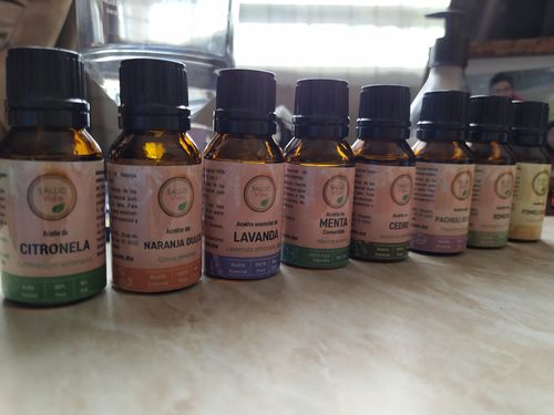 Customer photo review of Aceite esencial raiz de pachuli oscuro (Dark Patchoulli)