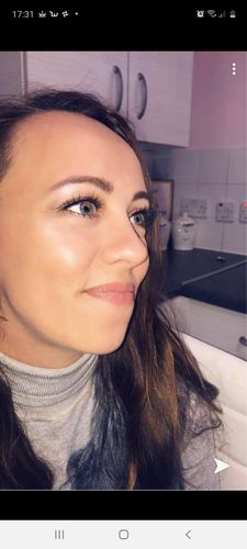 Customer photo review of Sapphire Magnetic False Eyelashes