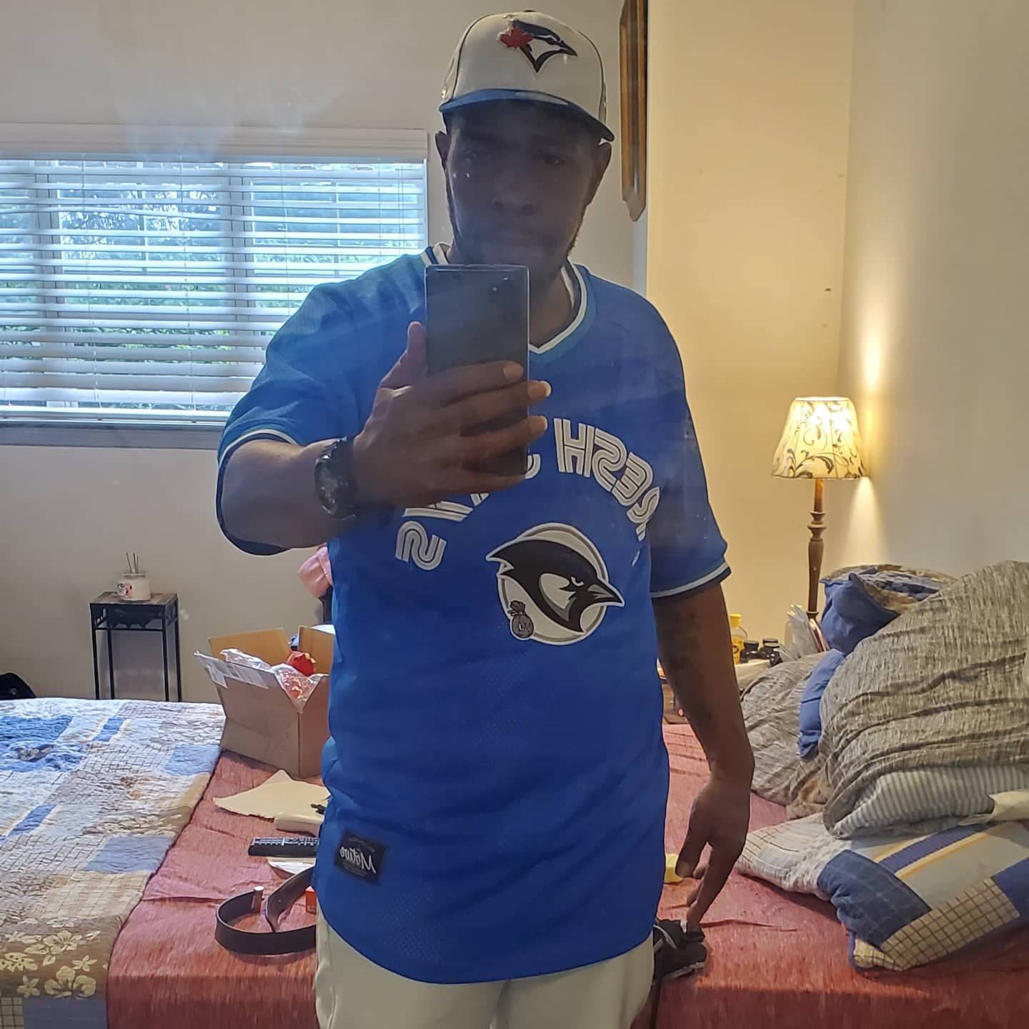Customer photo review of Fresh Jays - Royal Blue Shooters Jersey