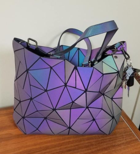 Customer photo review of Black Friday Bundle: Handbag + Wallet + Free Makeup Bag