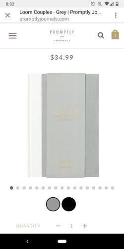 Customer photo review of Loom Couples - Grey