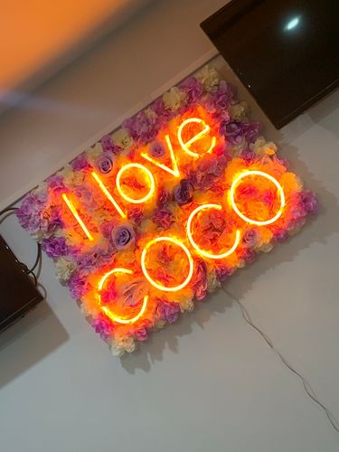 Customer photo review of Custom Neon Design