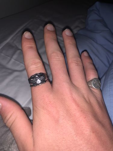Customer photo review of FLYING EAGLE RING