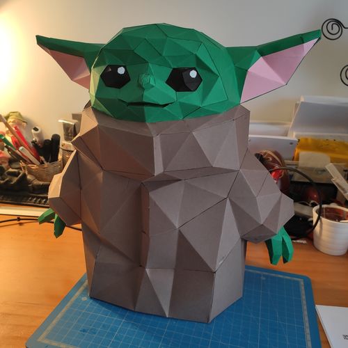 Customer photo review of Bébé Yoda