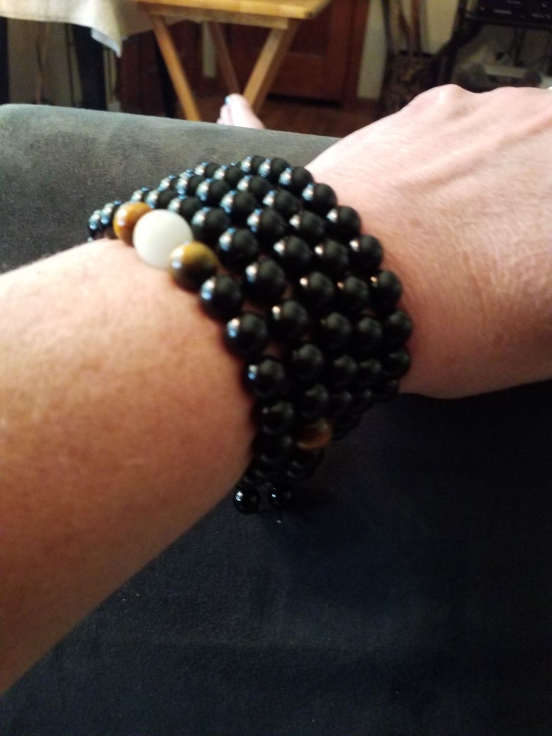 Customer photo review of Glow in the Dark Dragon Mala
