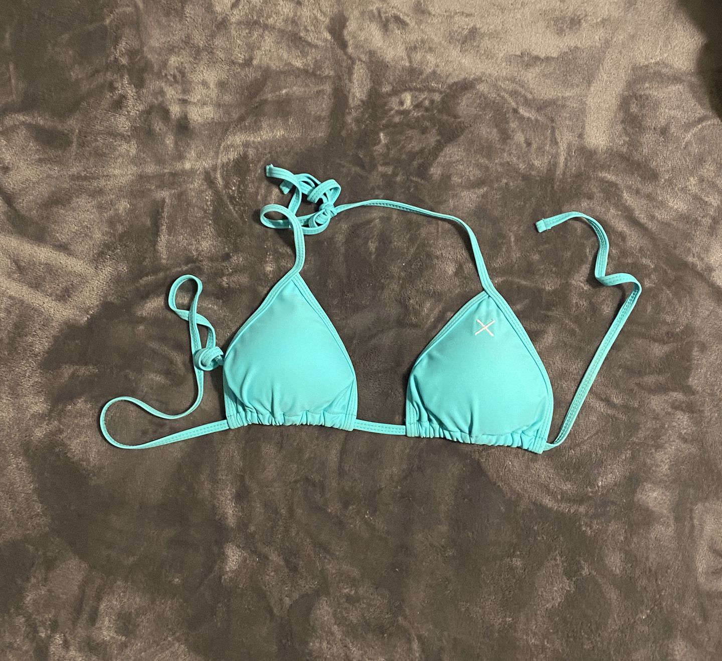 Customer photo review of Cyan Bikini Top II