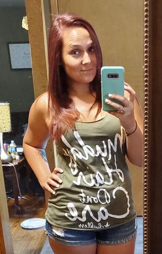 Customer photo review of AB Muddy Hair Don't Care