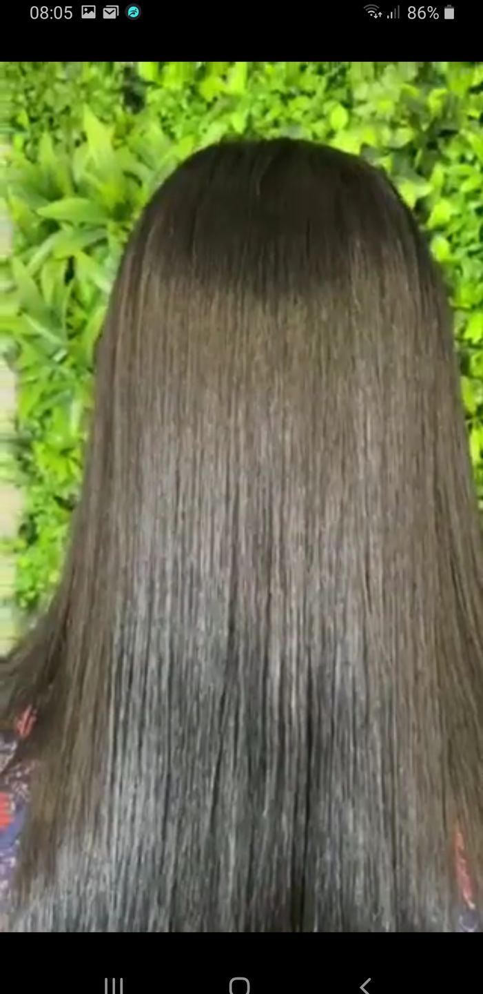Customer photo review of Kit Bio Tanix Extreme Hair Streight Treatment 3x100ml - Prime Pro
