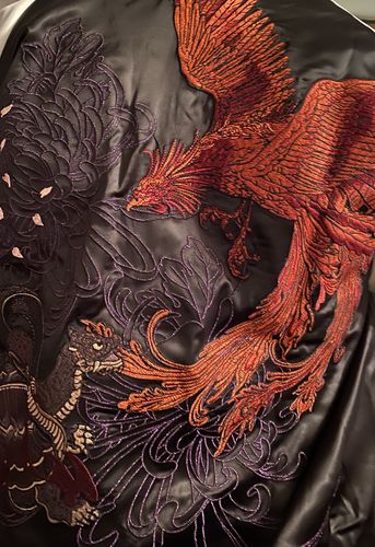 Customer photo review of Four Legendary Creatures Sukajan Souvenir Jacket