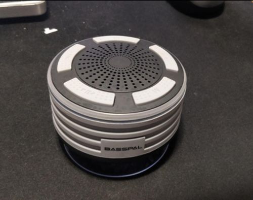 Customer photo review of Premium Bluetooth Waterproof Shower Speaker