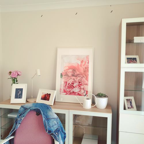 Customer photo review of Floral Canvas Prints