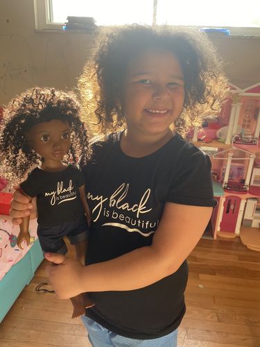 Customer photo review of Limited Edition Healthy Roots Doll x MBIB Bundle