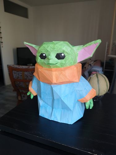 Customer photo review of Bébé Yoda