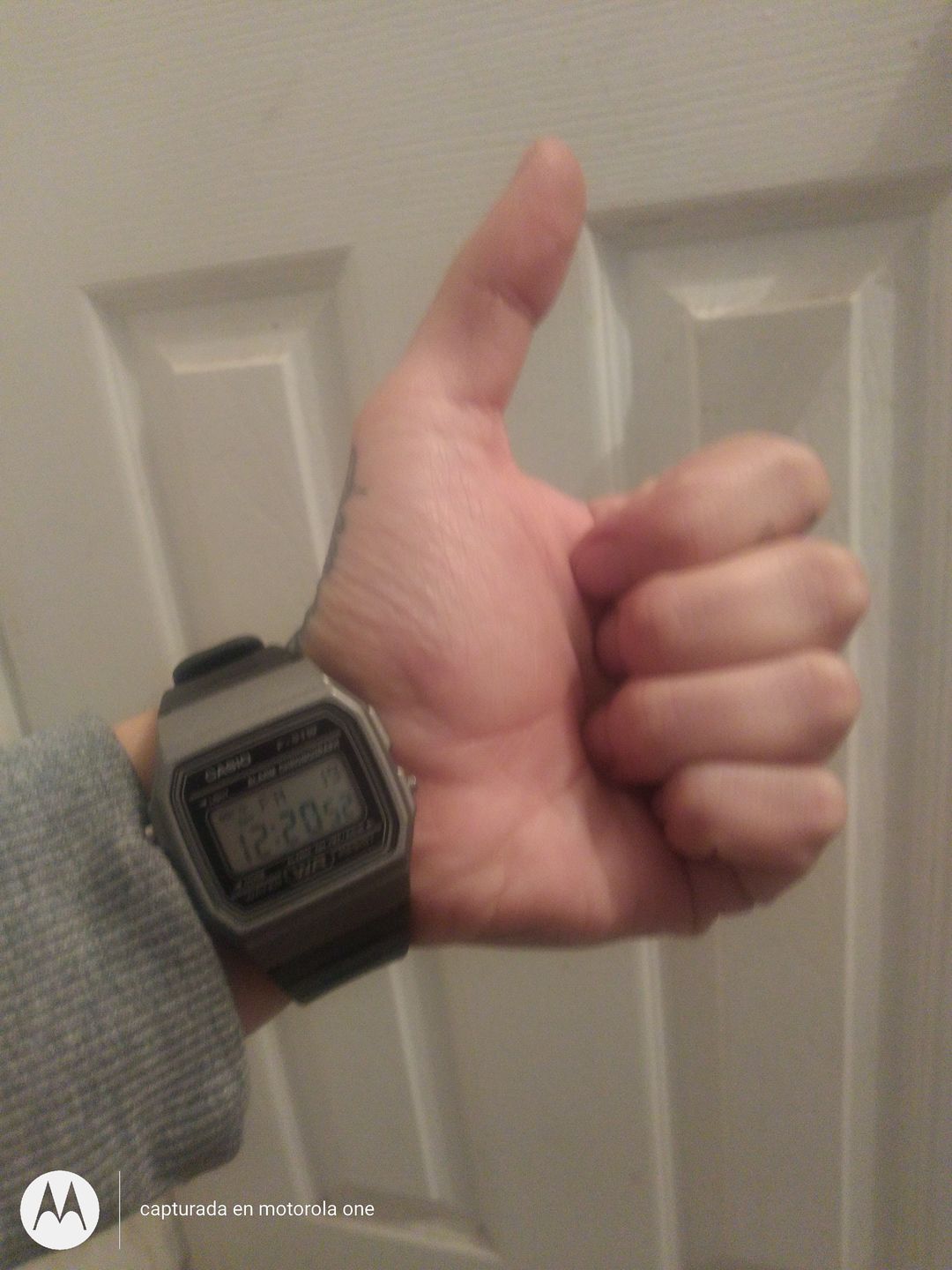 Customer photo review of Reloj Casio Vintage F-91WM-1BDF Gris/Negro