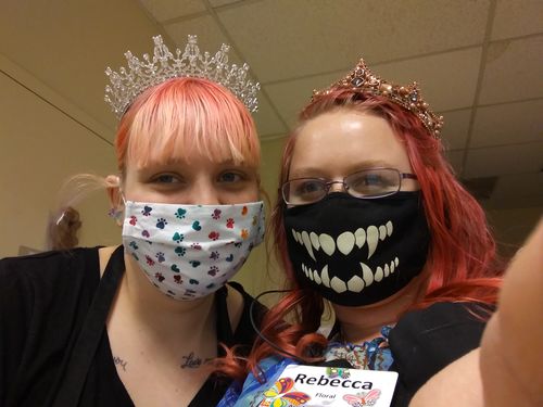 Customer photo review of Vintage Baroque Crown