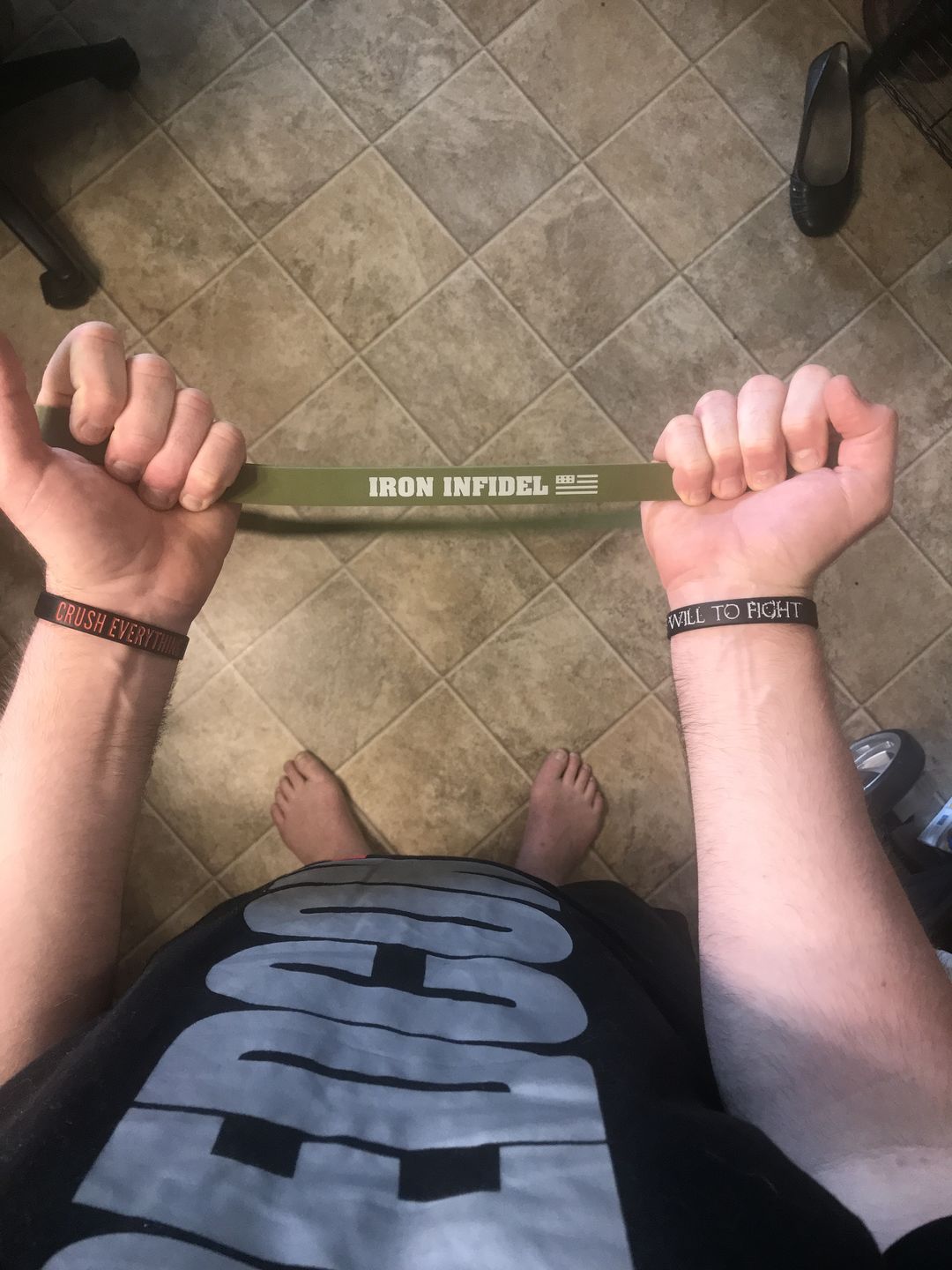 Customer photo review of Resistance Bands