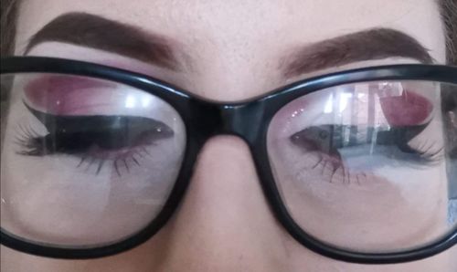 Customer photo review of Ruby Magnetic Eyelashes and Eyeliner Kit