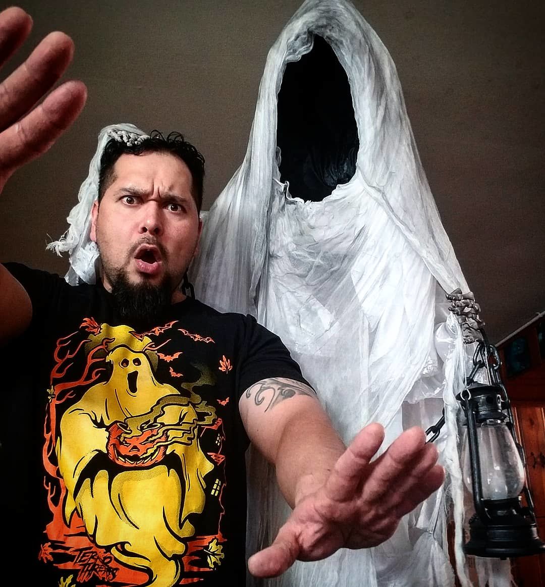 Customer photo review of Ghostly Tales T-Shirt