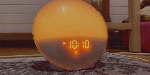 Customer photo review of Sunrise Alarm Clock