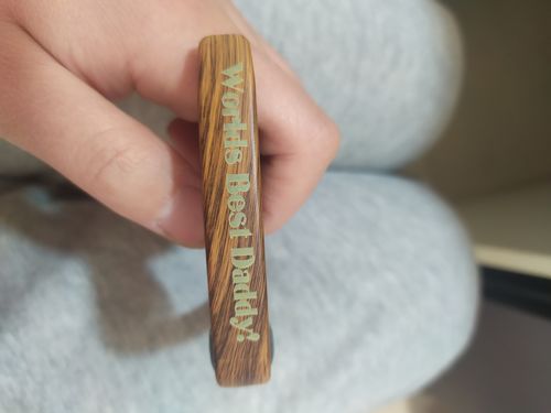 Customer photo review of Personalized Guitar Capo