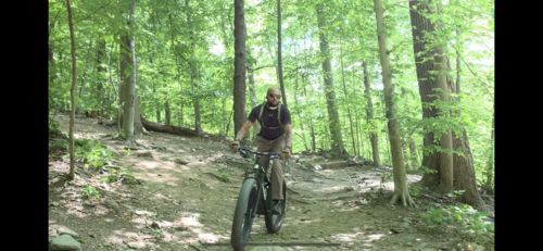 Customer photo review of Wolftrax Carbon Fat Bike 27.5"