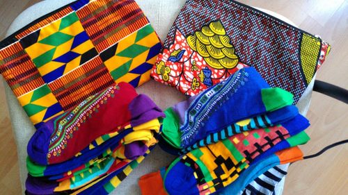 Customer photo review of The Classic Afrisocks Collection