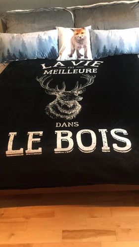 Customer photo review of Premium Couverture - Dans Le Bois