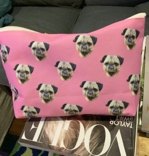Customer photo review of Custom Pet Art DoppKit Bag