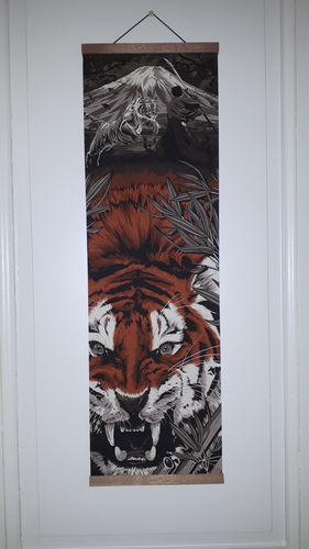 Customer photo review of Tableau Japonais Force du Tigre