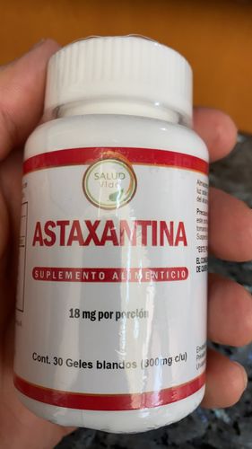 Customer photo review of Astaxantina 18mg