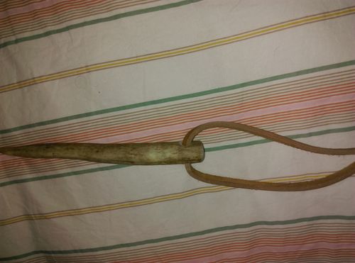 Customer photo review of Punta de cuerno de Venado para Hondillar Sogas - Bucks Designs