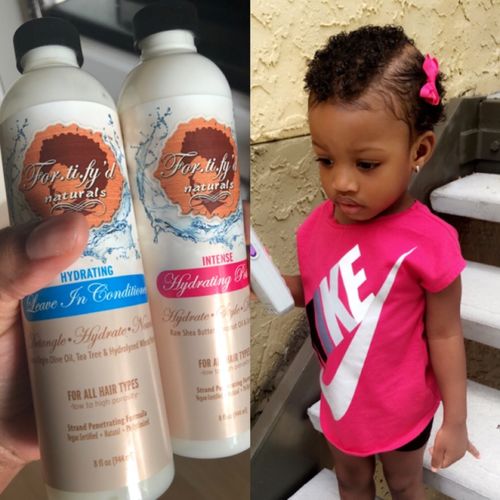 Customer photo review of Hydrating Styling Duo