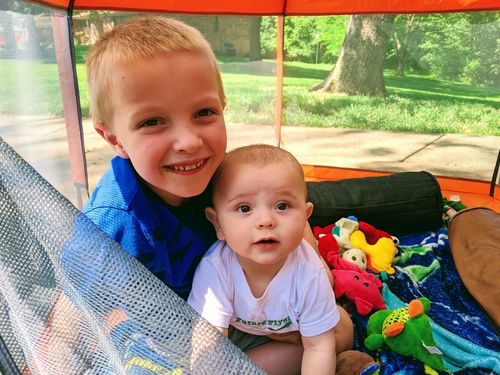Customer photo review of Pop N' Go® Playpen