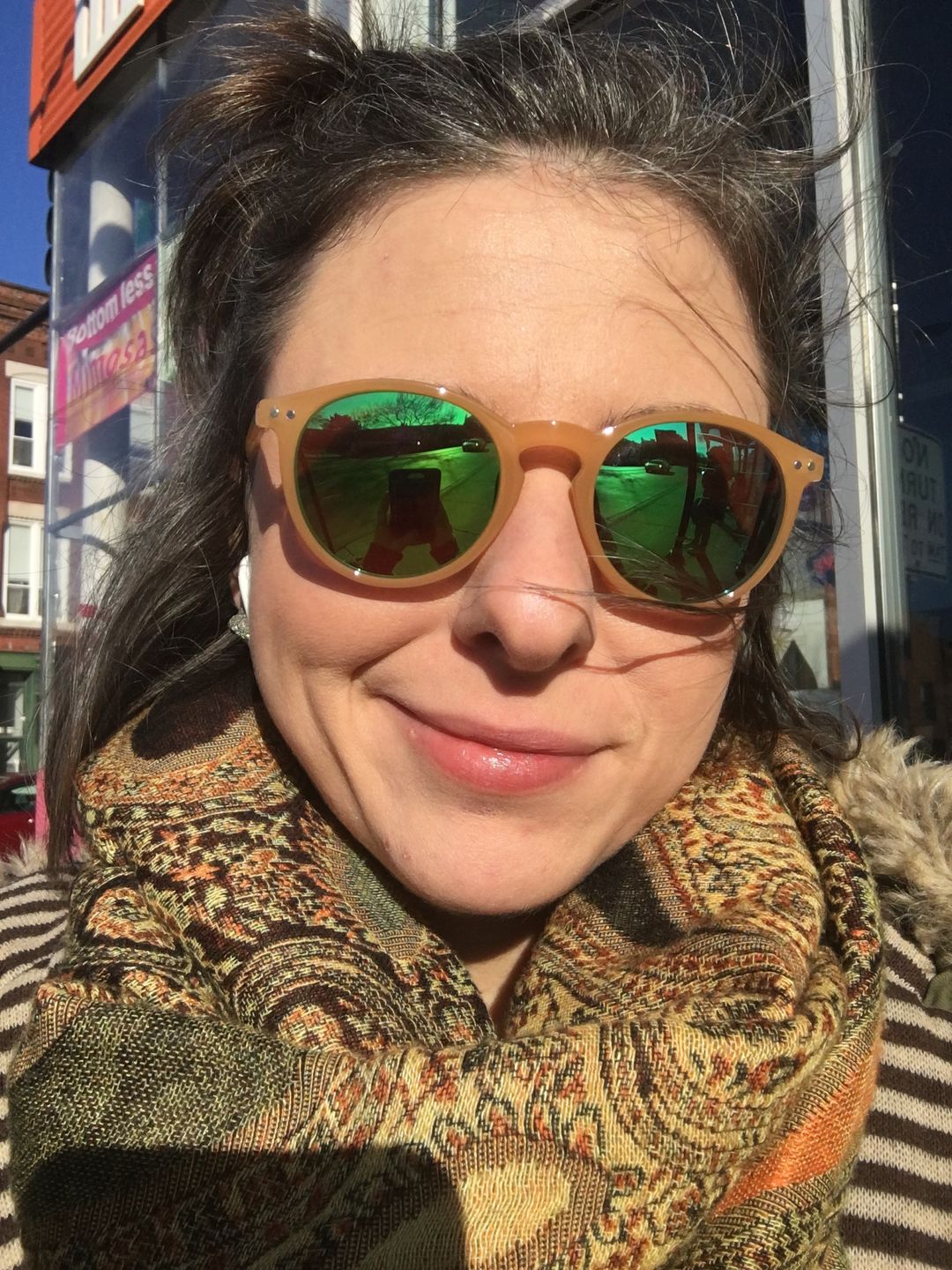 Customer photo review of Cubano - Seafoam Mirror