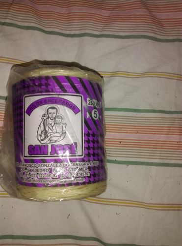 Customer photo review of Hilo Encerado Cáñamo