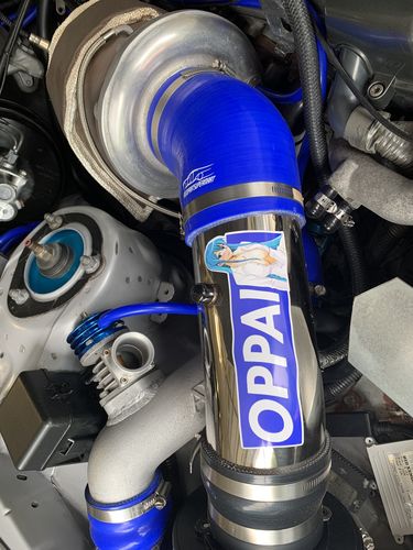 Customer photo review of Oppai Die Cut Slap Sticker